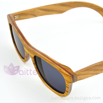 fashion Band sunglasses wood with a gift box